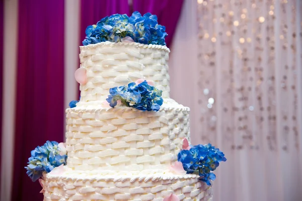 Esküvői torta — Stock Fotó