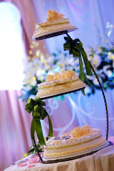 Hochzeitstorte — Stockfoto