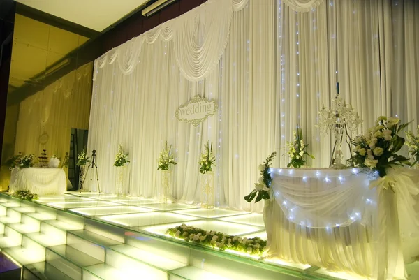 The wedding stage — Stock Photo, Image