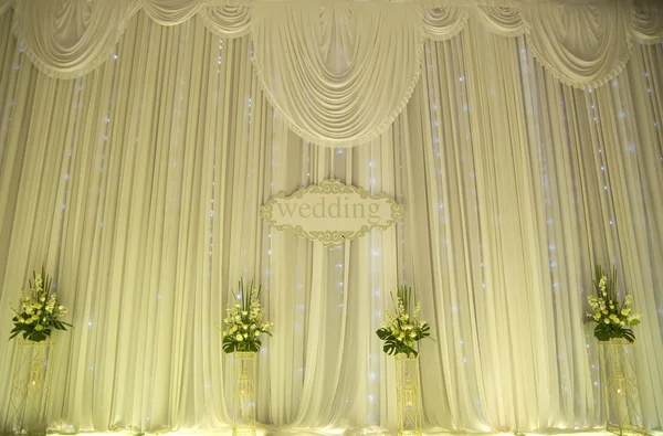 The wedding stage — Stock Photo, Image