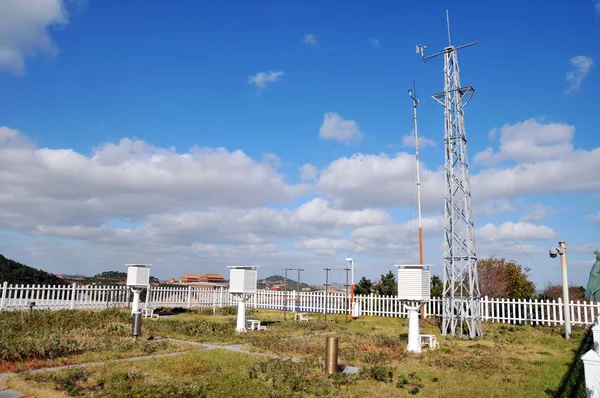 Meteorological observation station — Stock Photo, Image