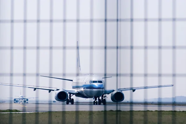 Passenger plane — Stock Photo, Image