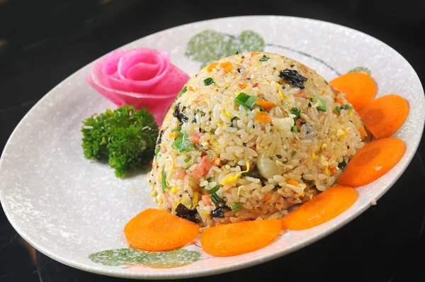 Fried steamed rice — Stock Photo, Image