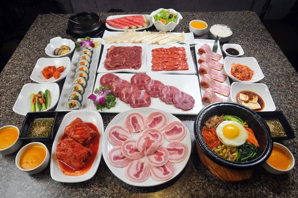 Kuchnia koreańska — Zdjęcie stockowe