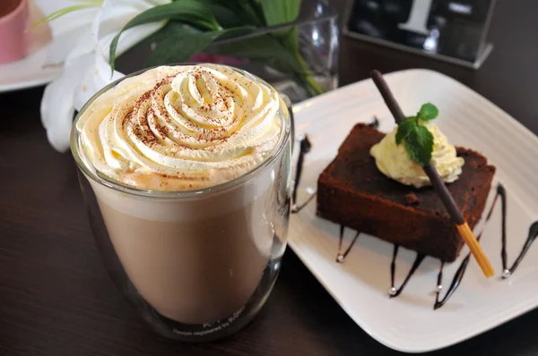 Eiskaffee — Stockfoto