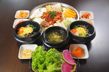 Korean cuisine clipart