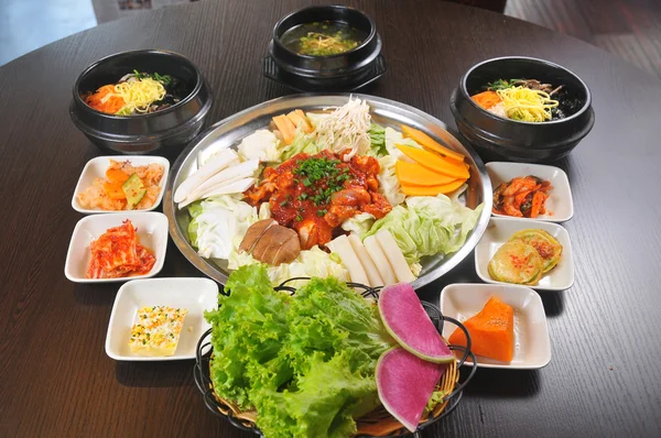 韩国菜 — 图库照片
