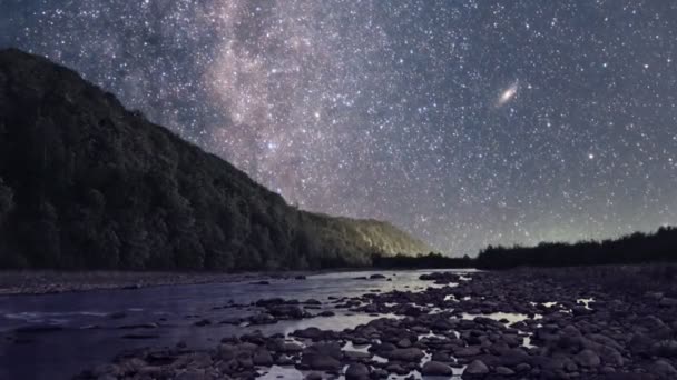 Noite a dia timelapse — Vídeo de Stock