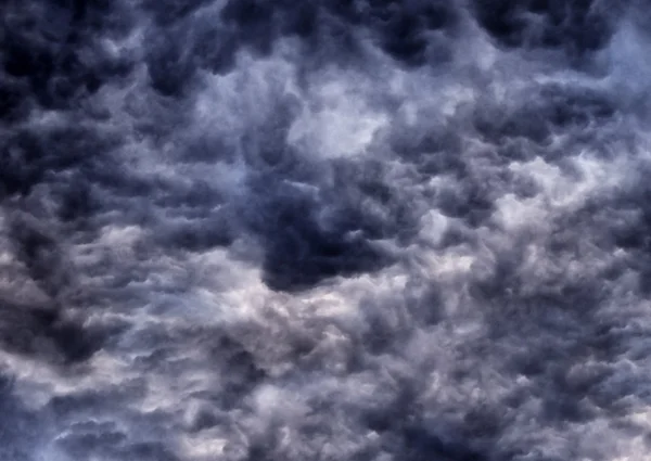 Donkere wolken textuur — Stockfoto