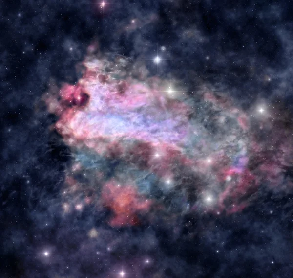 Nebulosa cósmica — Foto de Stock