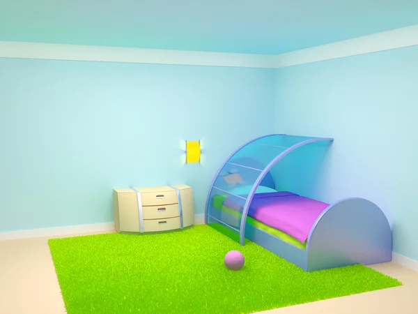 Habitación infantil futurista — Foto de Stock