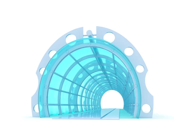 Tunnel futuristic — Stock Photo, Image