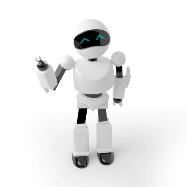 Robot hello — Stock Photo, Image