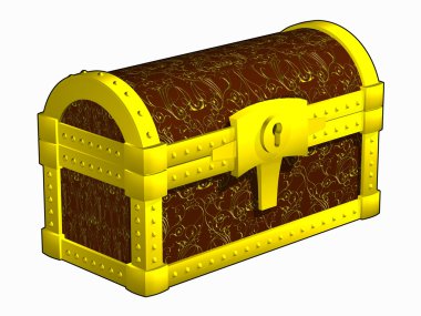 antika kapalı göğüs