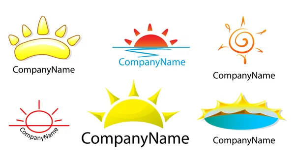 Ícones do logotipo — Fotografia de Stock