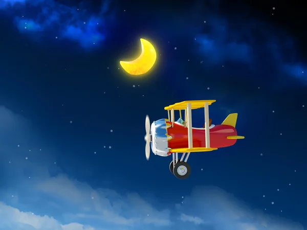 Airplane cartoon — Stock Photo, Image