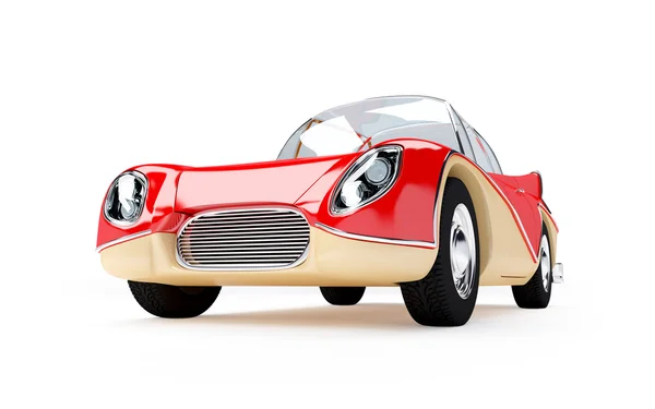 Coche futurista retro 1960 — Foto de Stock