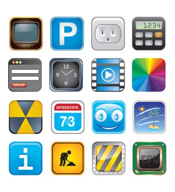 Üç Apps Icon set