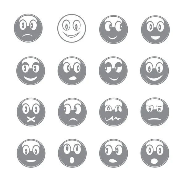 Smiley icons — Stock Photo, Image