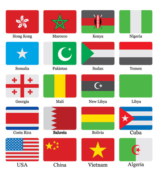 flags of the world