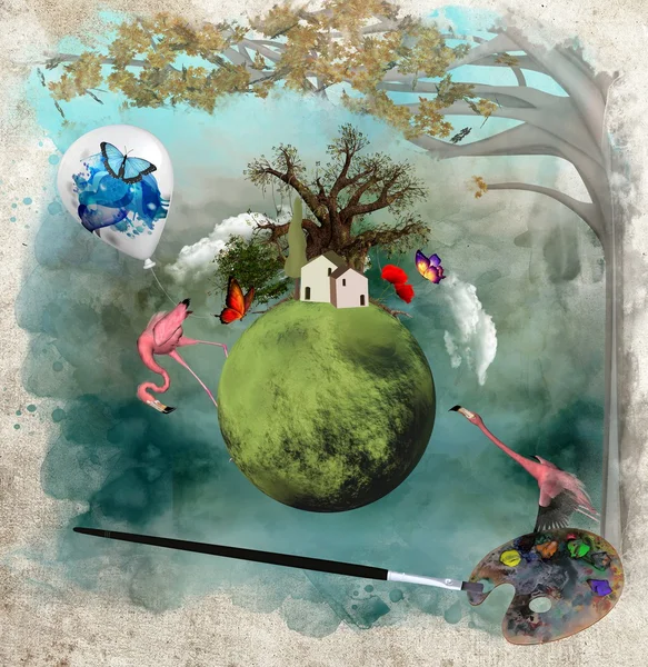 きのこの日常の絵 ついでに浮世絵風きのこをお願いしたら こんな素敵な絵が