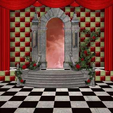 Wonderland serisi - wonderland sahne