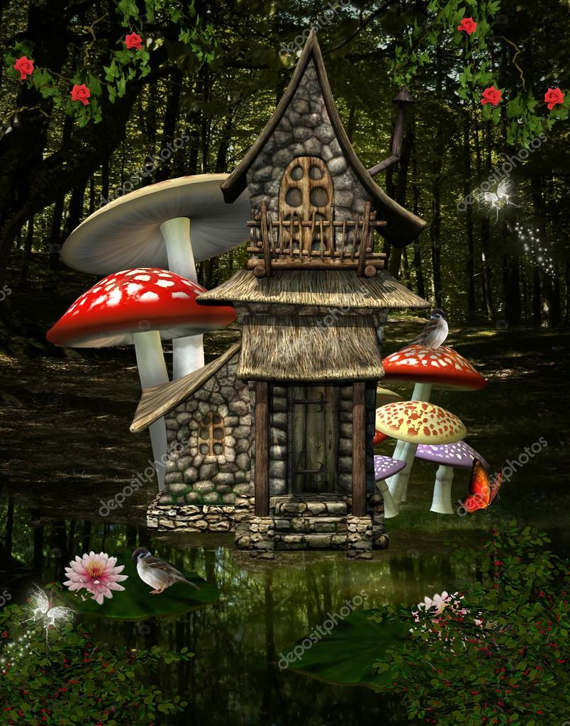 Fantasy House Stock Photo Image By C Ellerslie