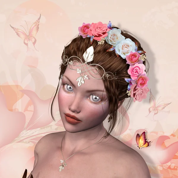 Königin der Rosen — Stockfoto