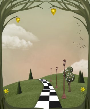 Wonderland bahar yol