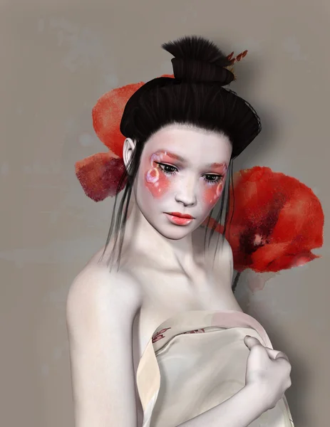 Geisha — Foto Stock