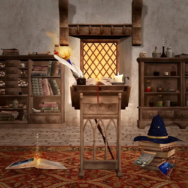 The wizard room — Stock Photo, Image