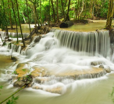 su düşüşü, hua mae kamin seviye 6 kanchanaburi, Tayland