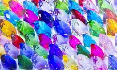 Multi renk büyük taşlar