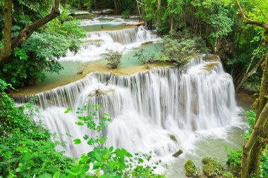 su düşüşü, hua mae kamin seviye 4 kanchanaburi, Tayland