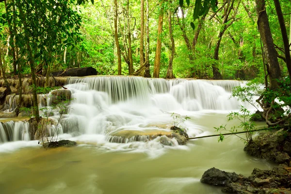 Víz alá, hua mae kamin szint 6 kanchanaburi Thaiföld — Stock Fotó