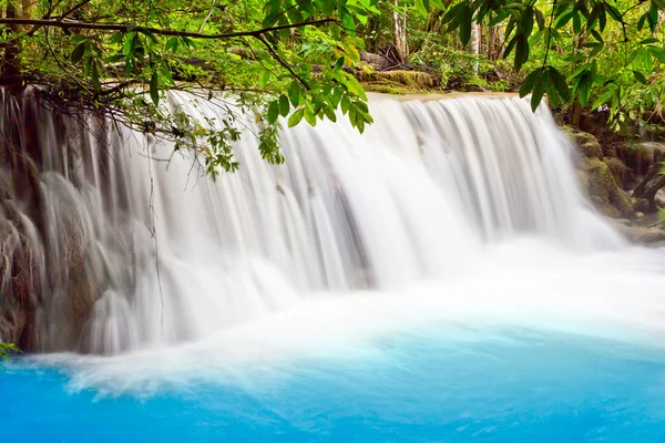 Water fall , hua mae kamin level 2 kanchanaburi thailand — Stock Photo, Image