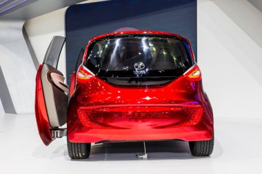 Bangkok-Aralık 03: tata megapiksel, elektrik Eko konsept otomobili DISP üzerinde