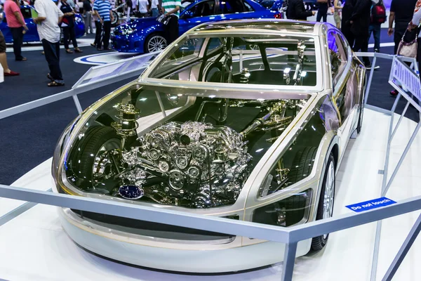 BANGKOK-DEC 03: Transparent subaru BRZ on Display at Thailand In — Stock Photo, Image