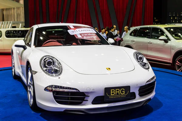 BANGKOK-DIC 03: Porsche 911 Carera S en exhibición en Tailandia Inte —  Fotos de Stock