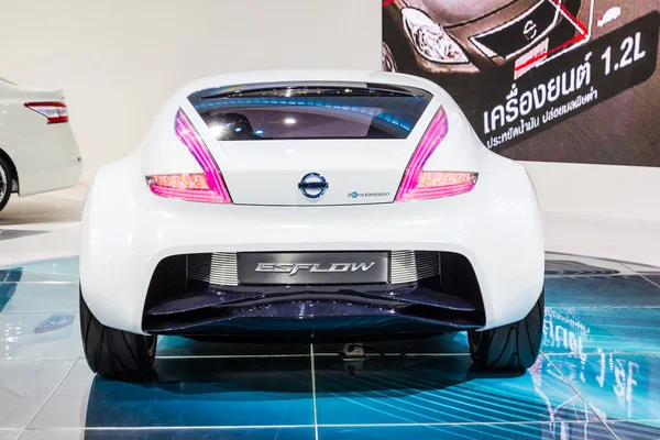 BANGKOK-DEC 03: Nissan Esflow concept car in mostra in Thailandia — Foto Stock