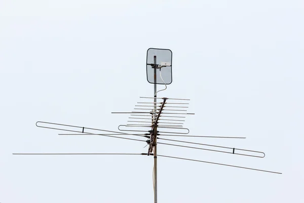 Antena de televisão — Fotografia de Stock