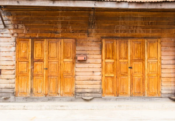 Vintage wooden door — Stock Photo, Image