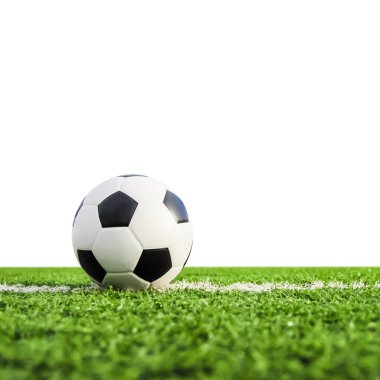 Futbol çimenlerin üzerinde