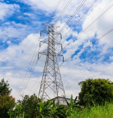 Elektrik yüksek gerilim pilon