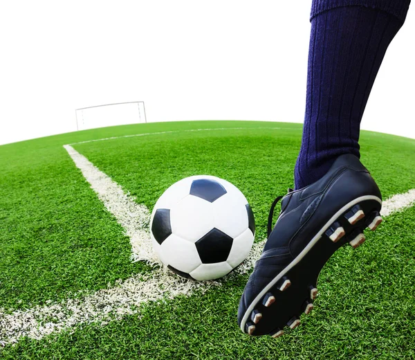 Futbol topu tekmeleme ayak