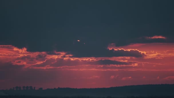 Big Sun Clouds Timelapse — 비디오
