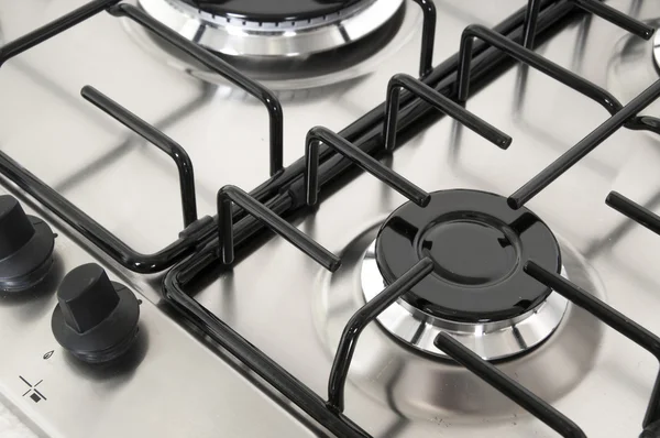 Gas oven rings — Stock Photo, Image