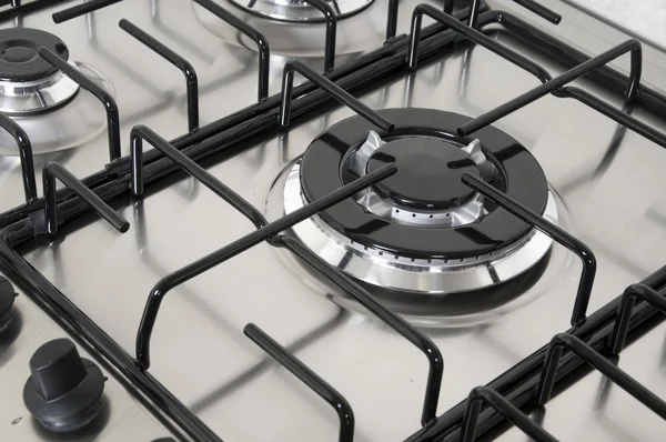 Gas oven rings — Stock Photo, Image