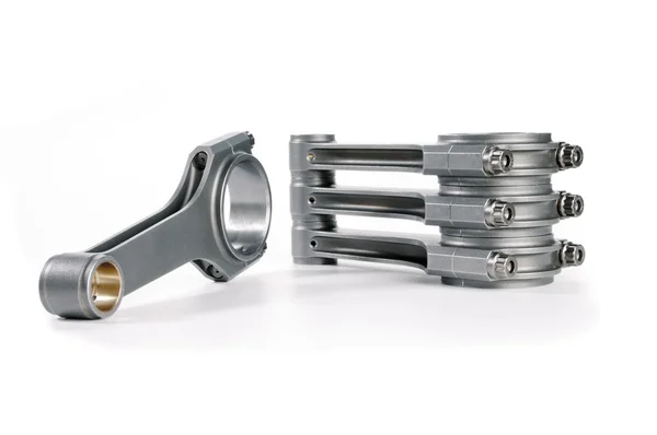 Connecting rods - sportcar engine spare parts — Stock Photo, Image