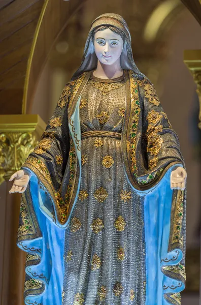 Nádherná socha Panny Marie — Stock fotografie